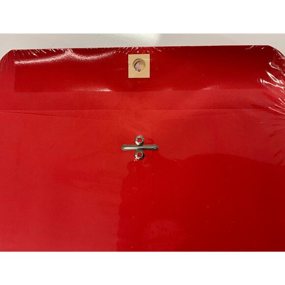 Sealed 10 Clasp Red Envelopes #90 - 9X12-#38734 Quality Park Fashion Color 28lb - Picture 4 of 4